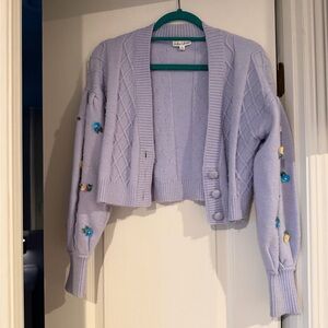 For Love and Lemons Lavender Cardigan